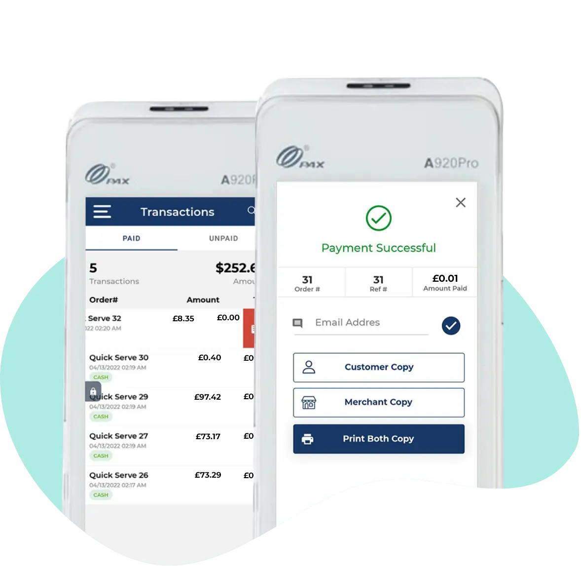 qst-report-transcation Terminal - Transaction