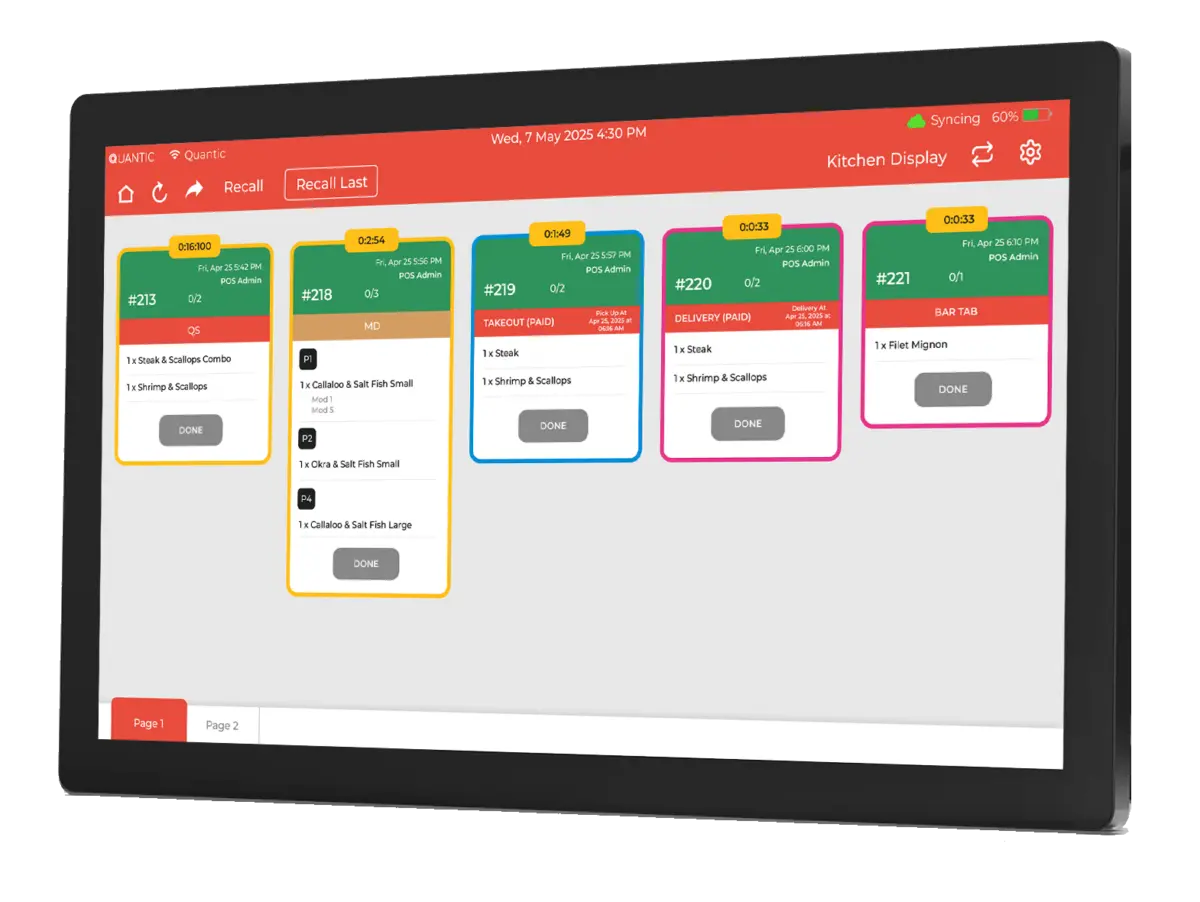 Kitchen Display System