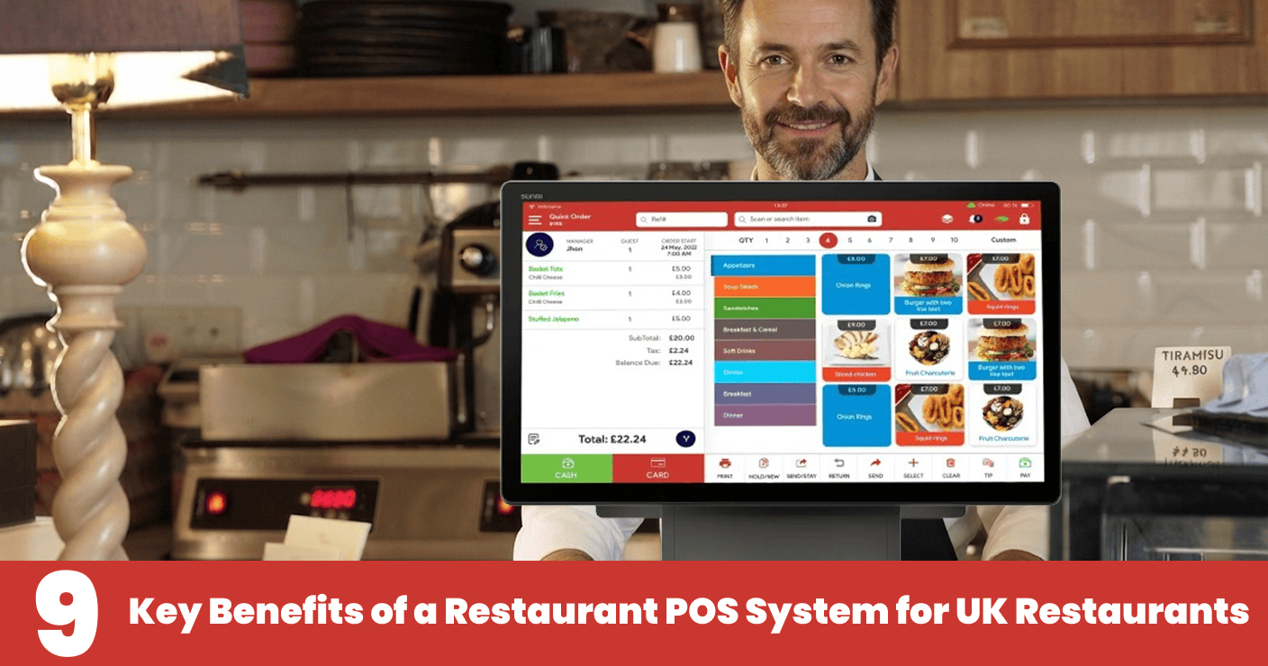9 Key Benefits of a Restaurant POS System for UK Restaurants